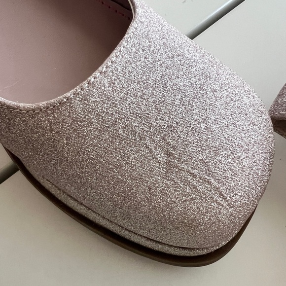 Steve Madden Size 7 Pink Glitter Block Heels Mary Jane JDrama - Picture 12 of 14